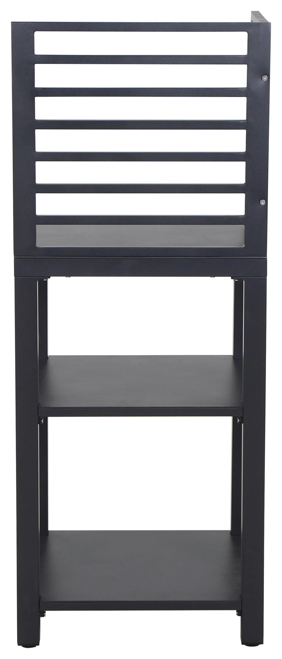 Outdoorküche L19582 - Anthrazit, MODERN, Metall (56/90/56cm) - Siena Garden