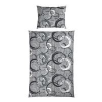 Bettwäsche Barbara - Grau, MODERN, Textil - Luca Bessoni