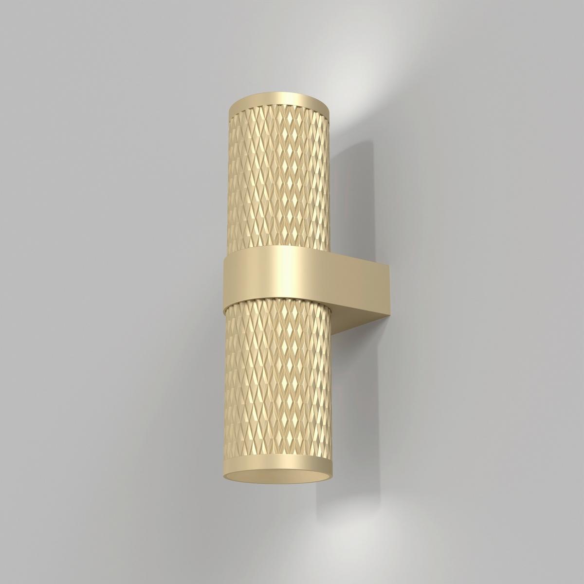 Wandleuchte Focus Design - Goldfarben, Trend, Metall (21.7/6.5/10.6cm) - MAYTONI