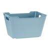 KOŠÍK NA DROBNOSTI LOTTA -L- CA. 12L -EXT- - modrá, Moderní, plast (35,5/23,5/20cm)