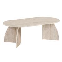 COUCHTISCH Travertine B: 120cm - MODERN, Holzwerkstoff (120/40/60cm)