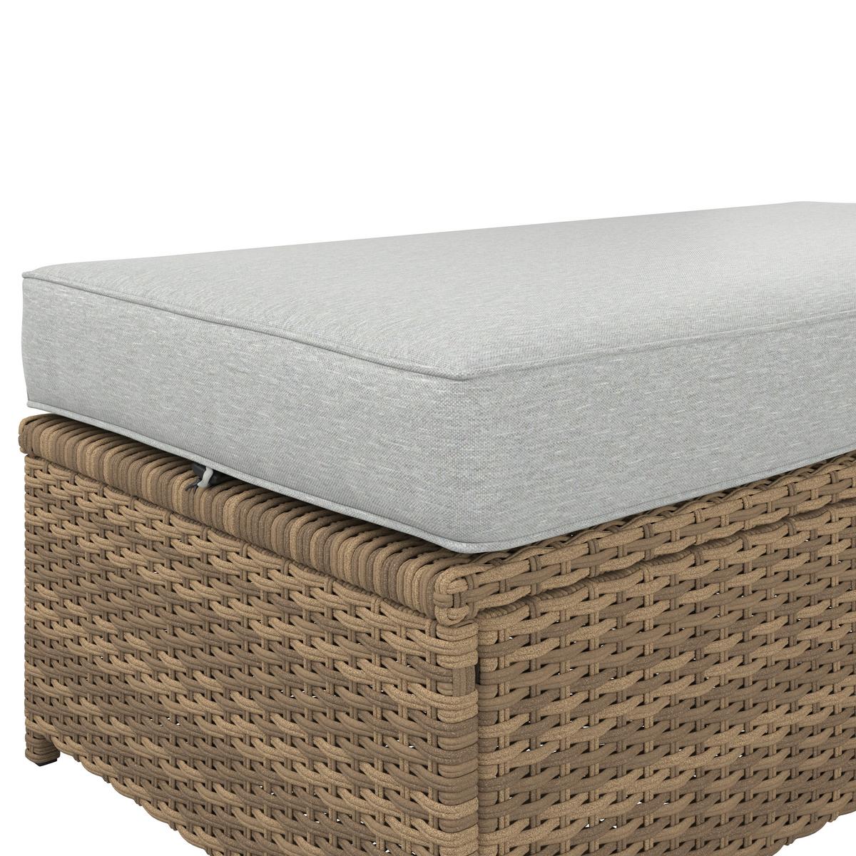 Loungegarnitur Bellagio - Gelb/Grau, MODERN, Kunststoff/Textil (178/67,5/67,5cm) - Beldano