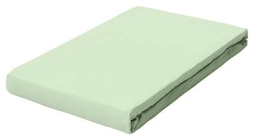 Boxspring-Spannleintuch Pure Boxspring - Hellgrün, Basics, Textil (180-200/200-220cm) - Schlafgut