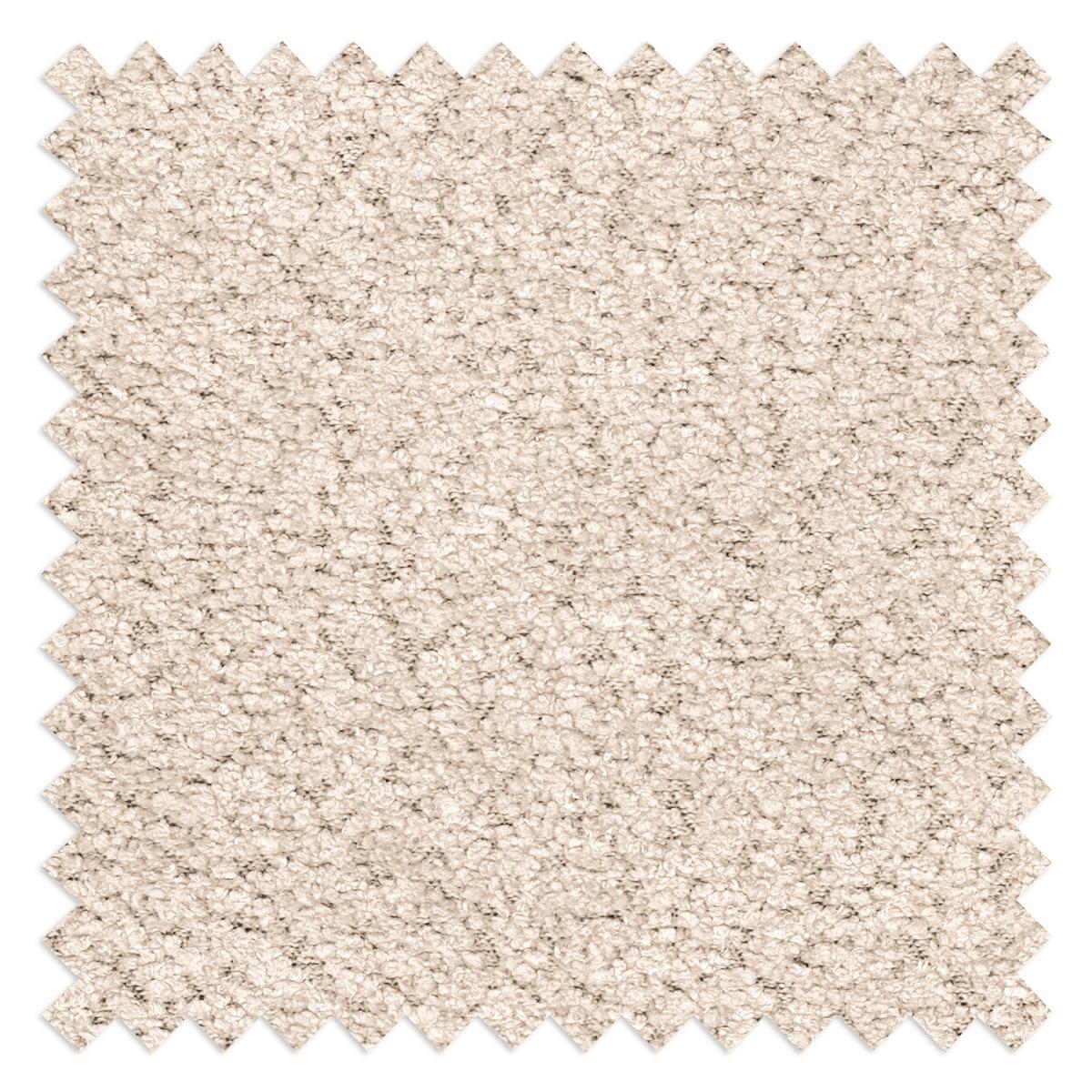 Bigsofa Naomi Creme B: 284 Cm - Creme/Schwarz, Design, Textil (284/94/148cm) - Livetastic