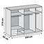 Schwebetürenschrank mit Spiegel 250cm Level 36a, Graphit Dekor - Eichefarben/Graphitfarben, MODERN, Glas/Holzwerkstoff (250/216/65cm) Schwebetürenschrank mit Spiegel 250cm Level 36a, Graphit Dekor - Eichefarben/Graphitfarben, MODERN, Glas/Holzwerkstoff (250/216/65cm)