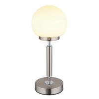 LED-Tischleuchte 21033n - Opal/Weiß, Basics, Glas/Kunststoff (11,5/28,5cm) - Globo
