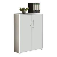 Aktenschrank Office Edition Weiß B: 84,4cm - Weiß, MODERN, Holzwerkstoff (84,4/113,6/33cm) - MID.YOU