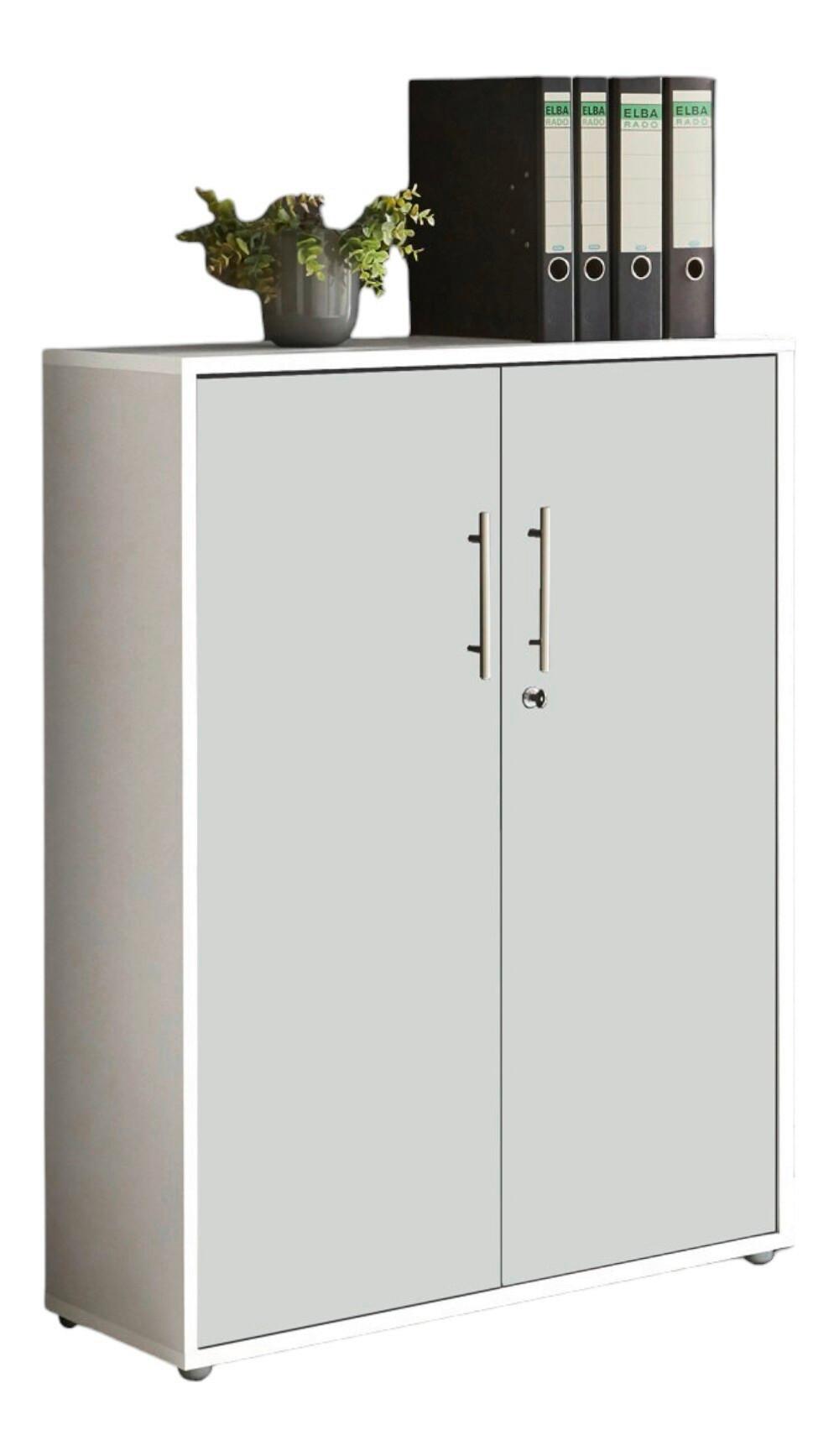 Aktenschrank Office Edition Weiß B: 84,4cm