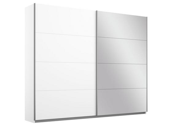 Schwebetürenschrank Belluno 226cm Weiß/spiegel - Weiß, MODERN, Holzwerkstoff (226/210/62cm) Schwebetürenschrank Belluno 226cm Weiß/spiegel - Weiß, MODERN, Holzwerkstoff (226/210/62cm)