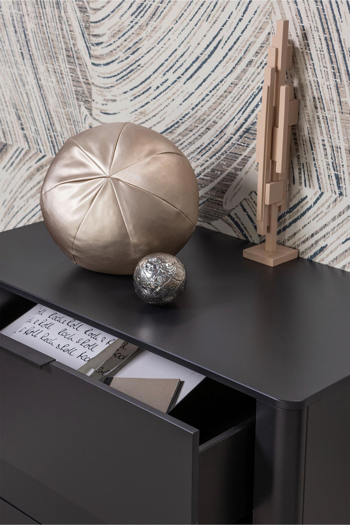 Kommode Gunnar Schwarz B: 94 Cm - Schwarz, Design, Holz (94/93/52cm) - Livetastic