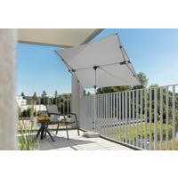 Ampelschirm Novara BxHxT: 190x188x140 cm Hellgrau - Anthrazit/Hellgrau, Basics, Textil/Metall (190/188/140cm) - Schneider