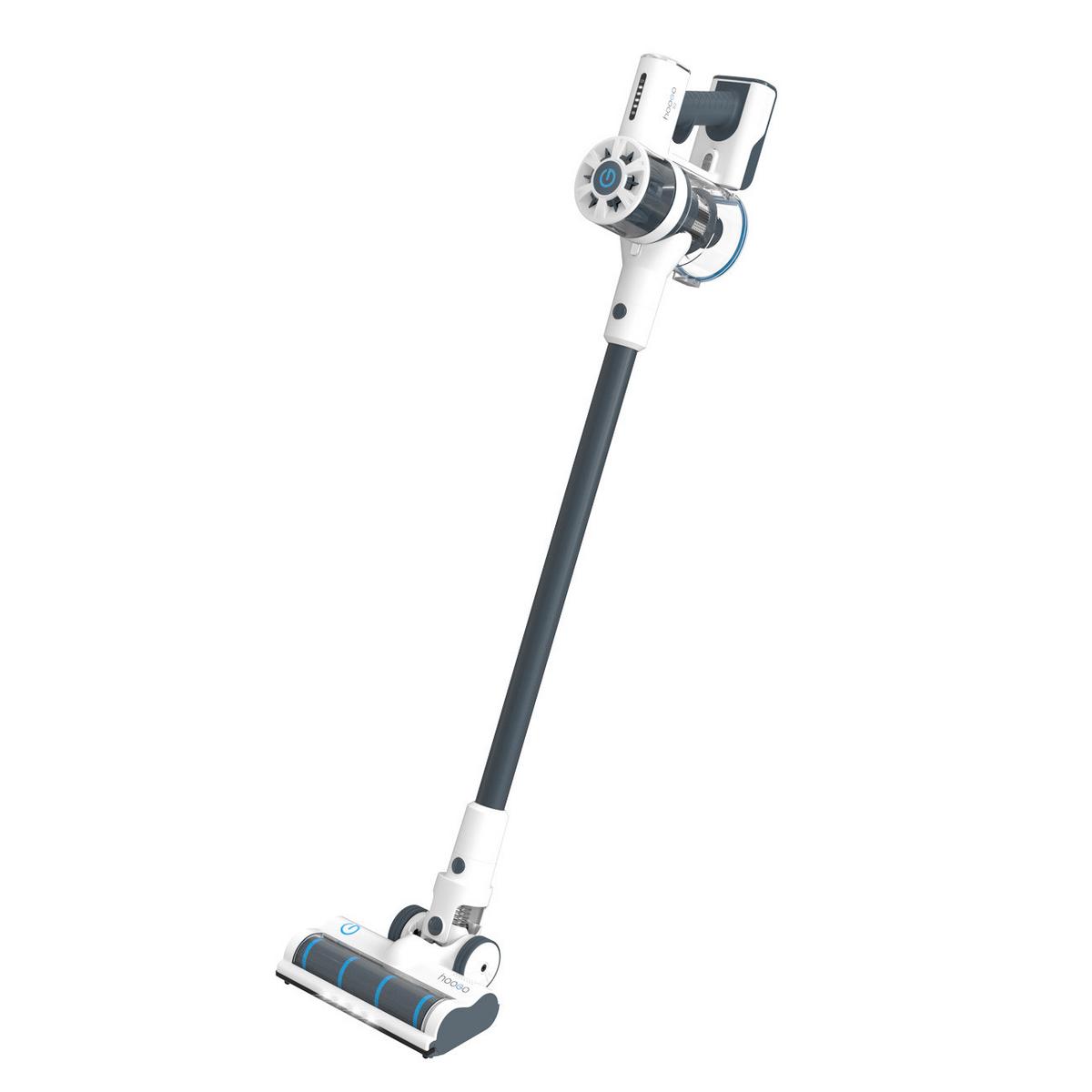 Akku-Handstaubsauger 200W, 35 min. Laufzeit - Dunkelgrau/Weiß, Basics, Kunststoff (30/21/10cm)