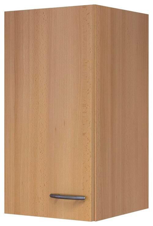 Kuchyňská horní skříňka NANO H 30 - barvy buku/barvy nerez oceli, Moderní, kompozitní dřevo/plast (30/54/32cm) - MID.YOU