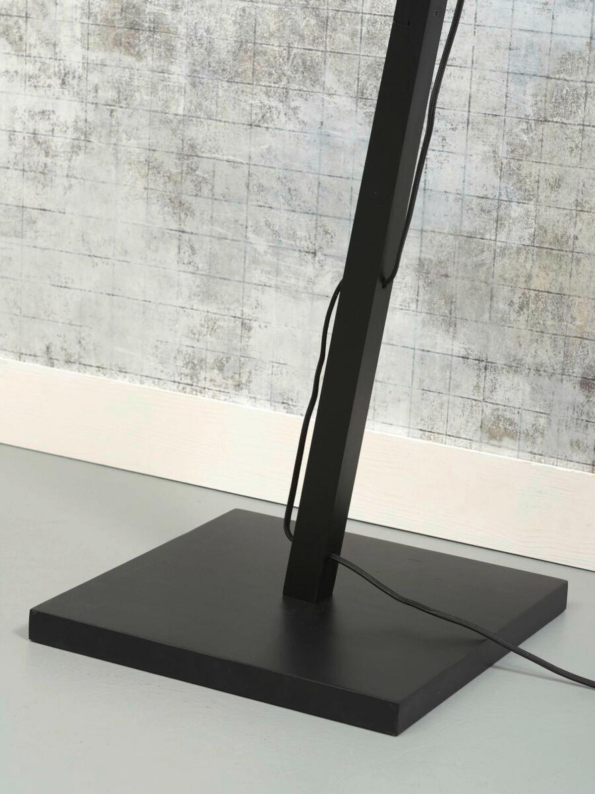 Stehleuchte Hokkaido/F/Ad/B/38/B - Schwarz, Trend (176/36/63cm) - Good & Mojo