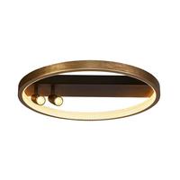 LED-Deckenleuchte 20228-2go - Goldfarben/Schwarz, Design, Kunststoff/Metall (50/9/50cm)