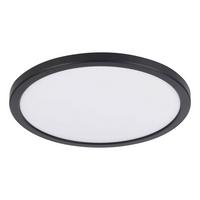 Led-deckenleuchte 31925_campaspero 2 - Schwarz/Weiß, KONVENTIONELL, Kunststoff (29,5/2,5cm) - Eglo