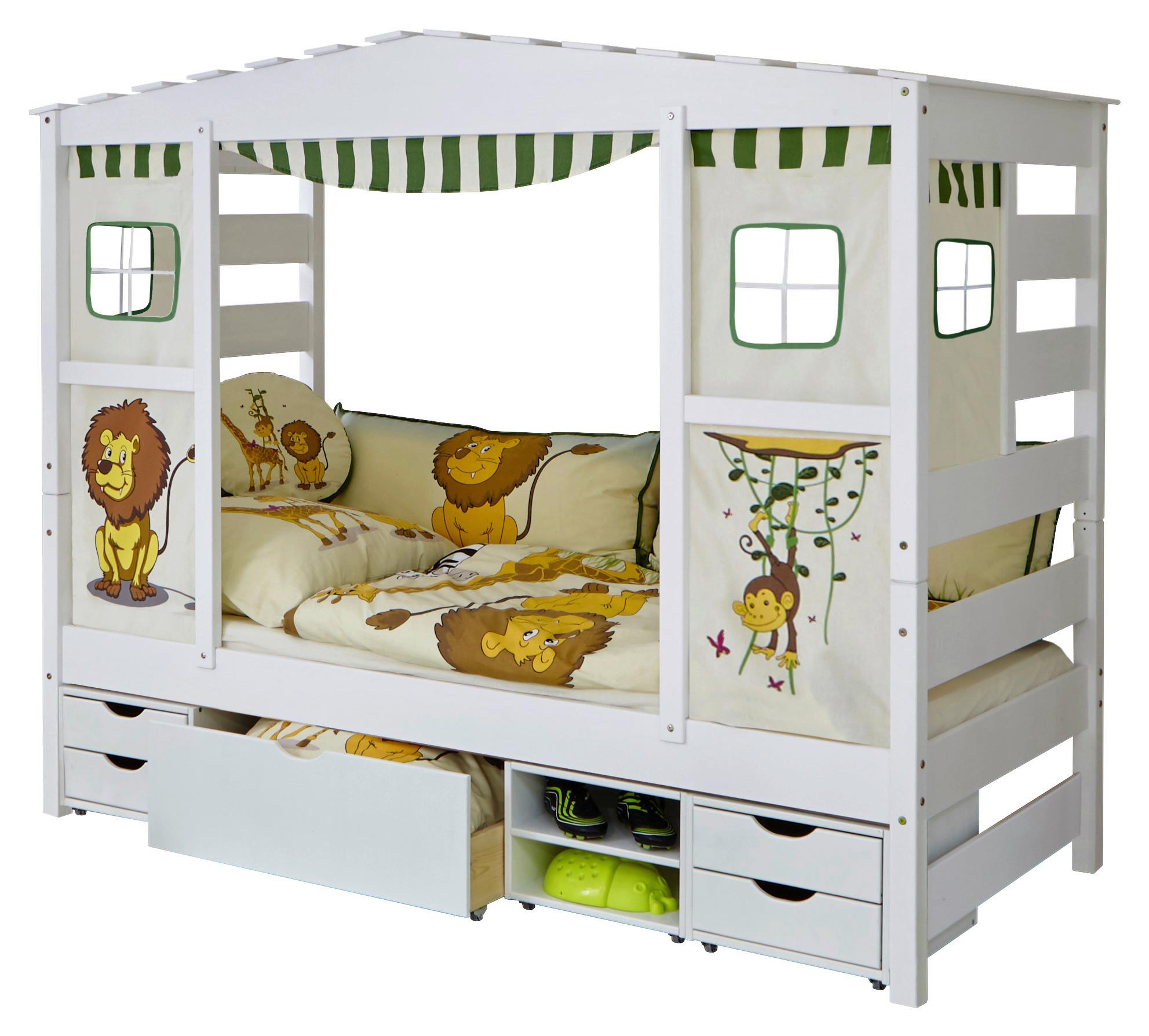 Posteľ v tvare domčeka LIO Safari