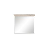 Wandspiegel Florenz Pinienfarben B: 80cm - Pinienfarben, Design, Holzwerkstoff (80/72/15cm) - MID.YOU