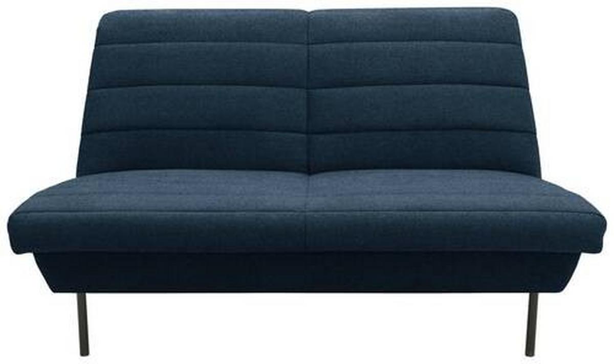2-sitzer-sofa Looks Ix Dunkelblau - Schwarz/Dunkelblau, Design, Textil (145/92/103cm) - LOOKS by W.Joop