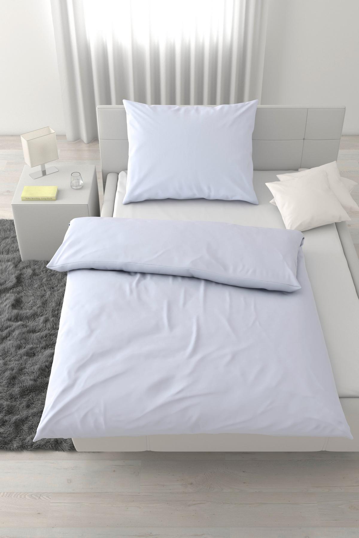 POVLEČENÍ XENIA UNI - bílá, Moderní, textil (140/200cm) - Premium Living