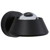 Led-wandleuchte Ip44 1-Flammig, Schwarz, Schwenkbar - Schwarz, Basics, Kunststoff (11,7/8cm) - Paulmann