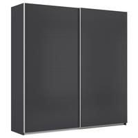 Schwebetürenschrank Feldkirch 225 maxihöhe - Anthrazit, MODERN, Holzwerkstoff (225/229/62cm)