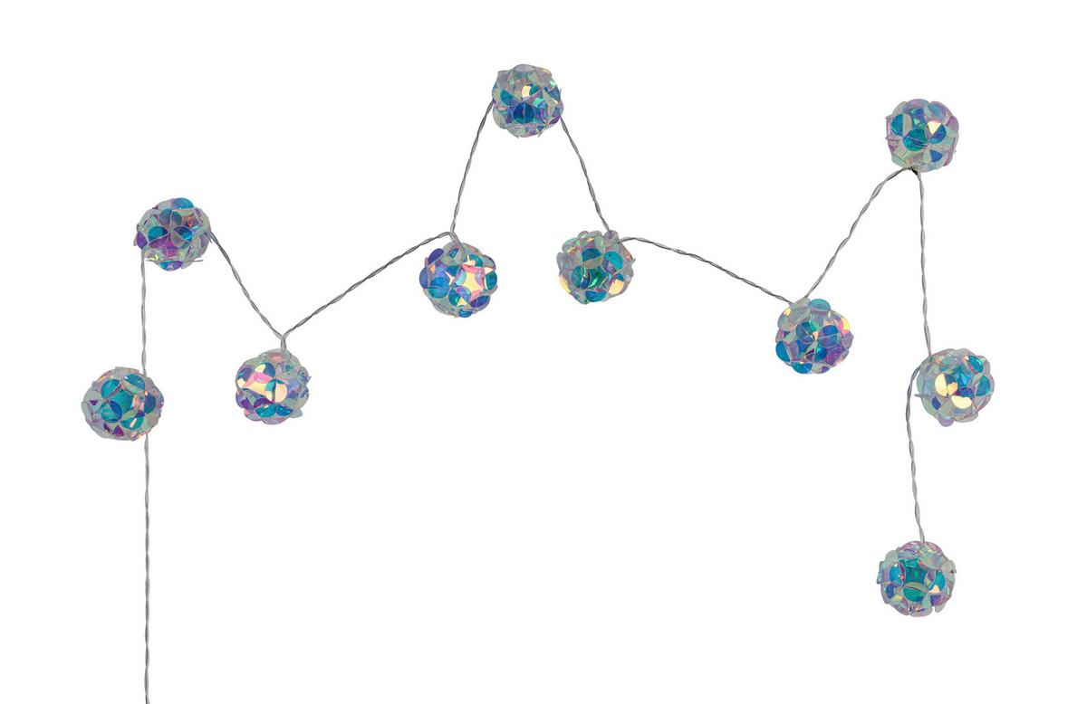 SVĚTELNÝ ŘETĚZ LIEBE - průhledné/perleť, Moderní, plast (165cm) - Mömax