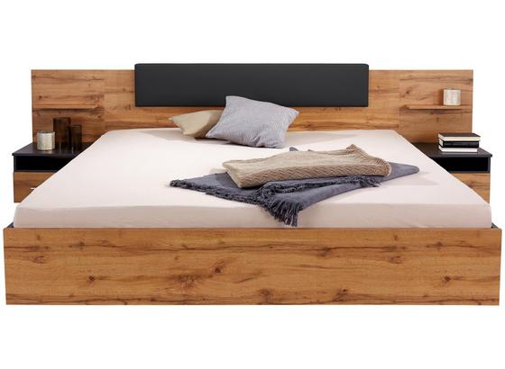 Bettanlage Landeck - Eichefarben/Graphitfarben, MODERN, Holzwerkstoff (279/93/207cm) Bettanlage Landeck - Eichefarben/Graphitfarben, MODERN, Holzwerkstoff (279/93/207cm)