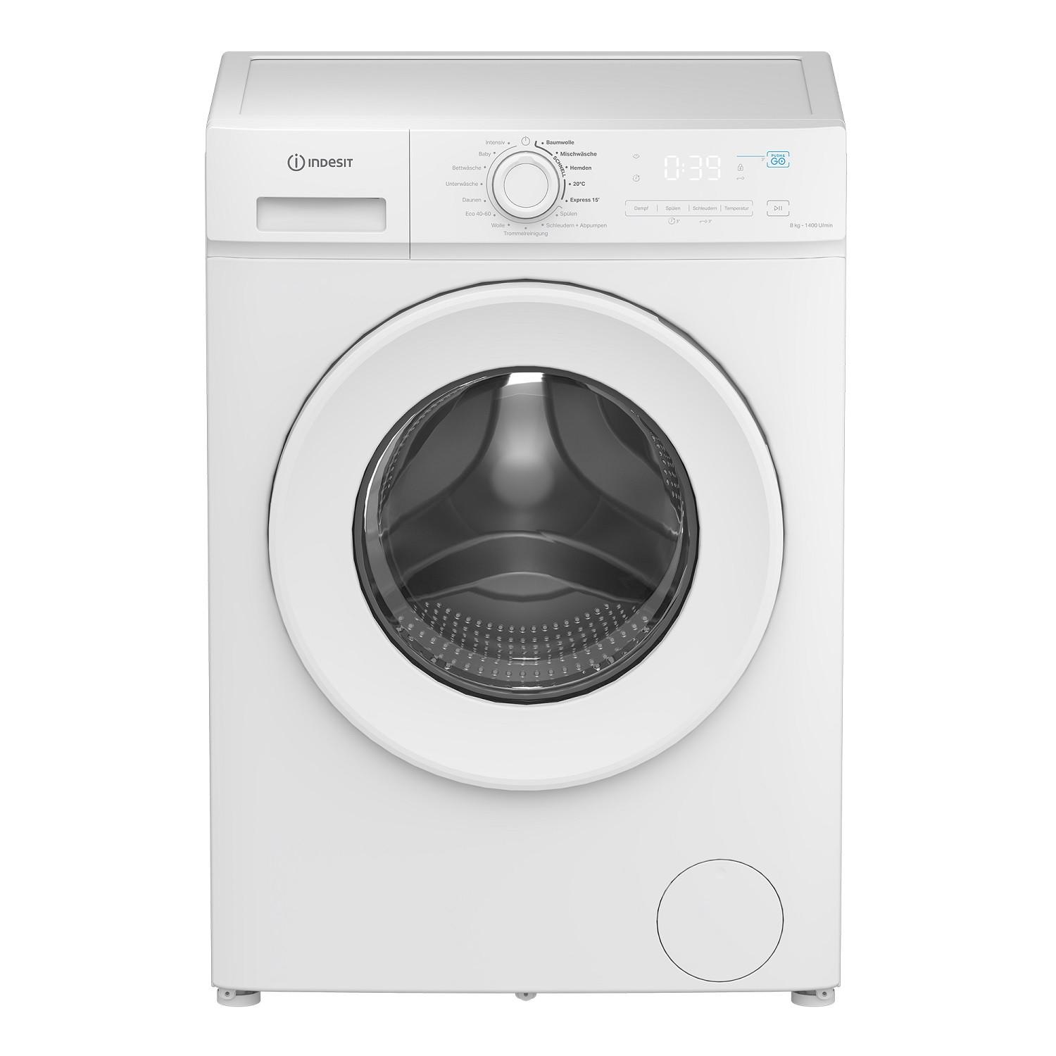 Waschmaschine IMA 864 mY TIME AT, Füllmenge ca. 8kg, EEKL: A - Weiß, Basics (60/84,7/50,8cm) - Indesit