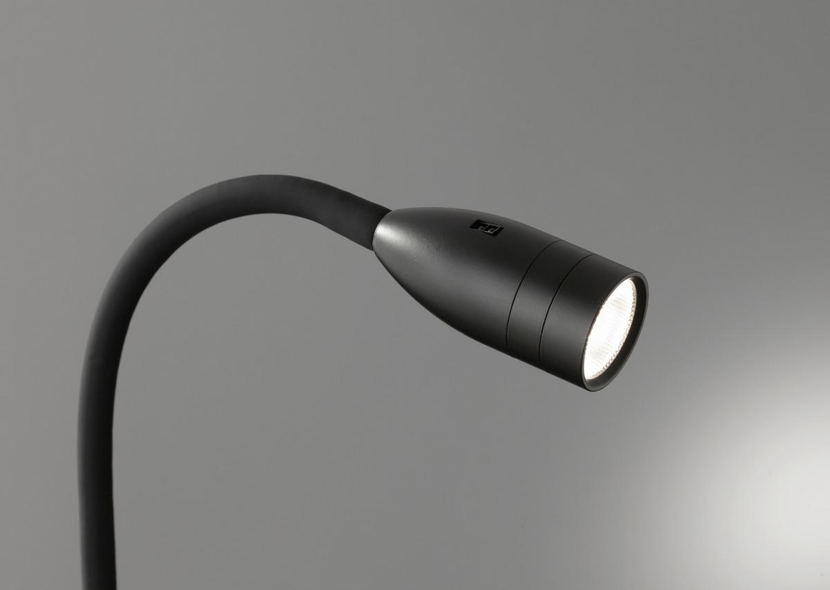 Led-wandleuchte Sten 1-flammig Dimmbar Und Drehbar - Schwarz, Basics, Metall (35/4/61cm) - Fischer & Honsel