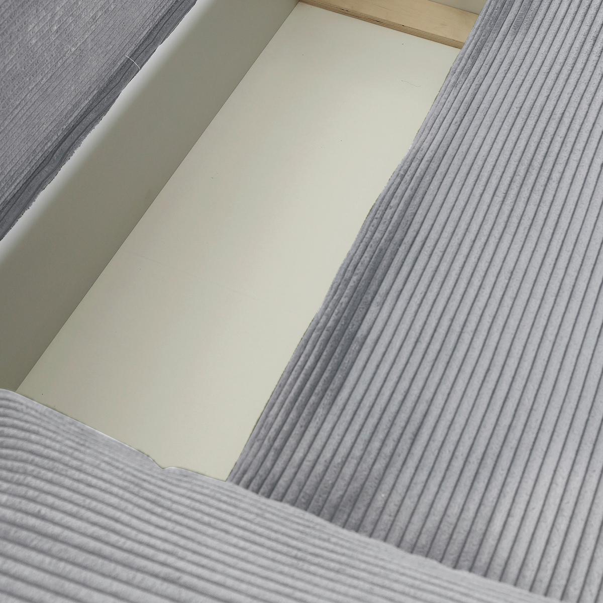 Ecksofa Cuty Grau S: 266x180 Cm - Schwarz/Grau, KONVENTIONELL, Textil (266/180cm) - MID.YOU