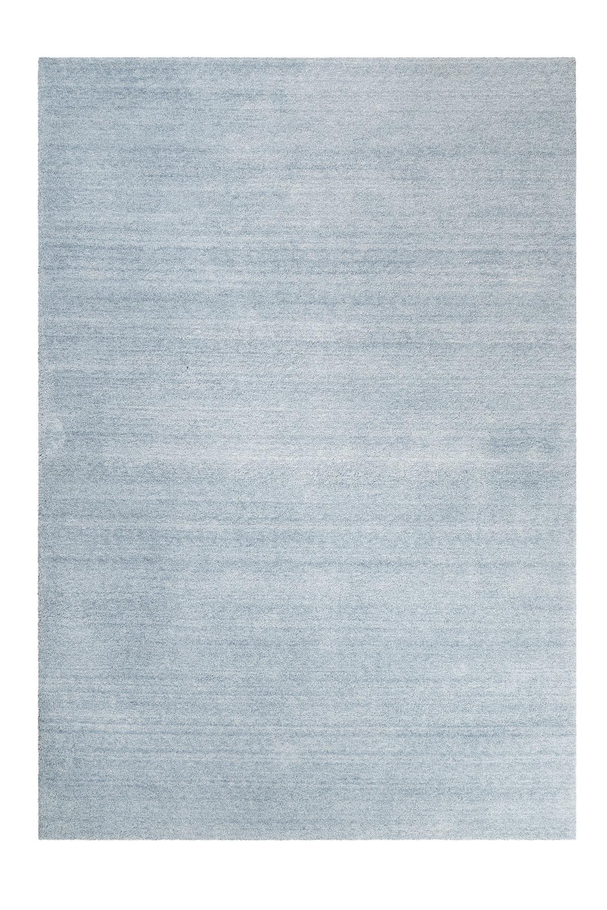 Hochflor Teppich Hellblau Loft 130x190 cm - Hellblau, Basics, Textil (130/190cm) - Esprit