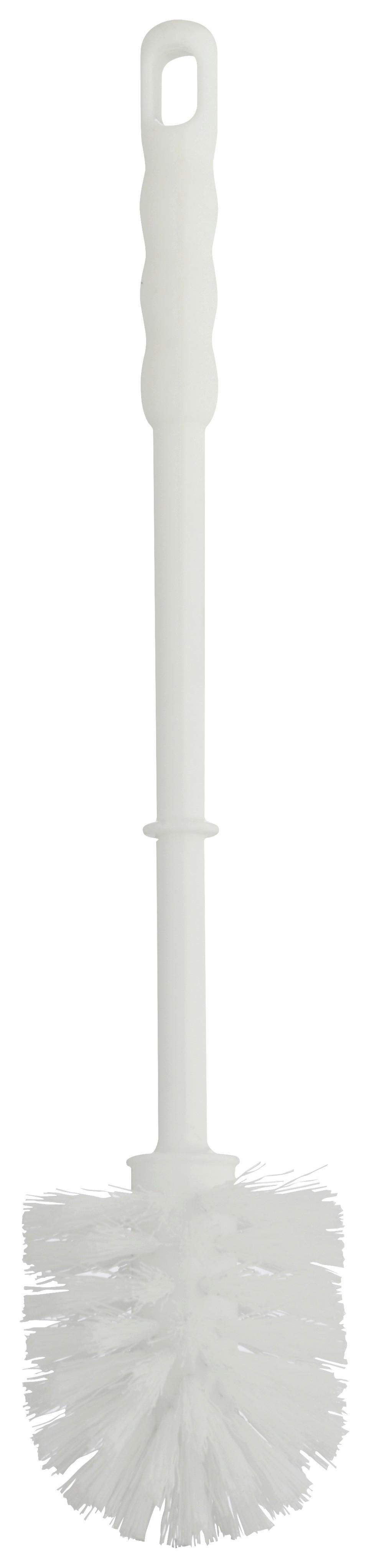WC-Bürste Kunststoff Weiß D/H: 7,5/37 cm - Weiß, MODERN, Kunststoff (7,5/37cm)