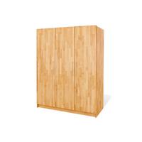 BABYKLEIDERSCHRANK 142174G NATURA - Buchefarben, Natur, Holz (141/182/63cm) - Pinolino