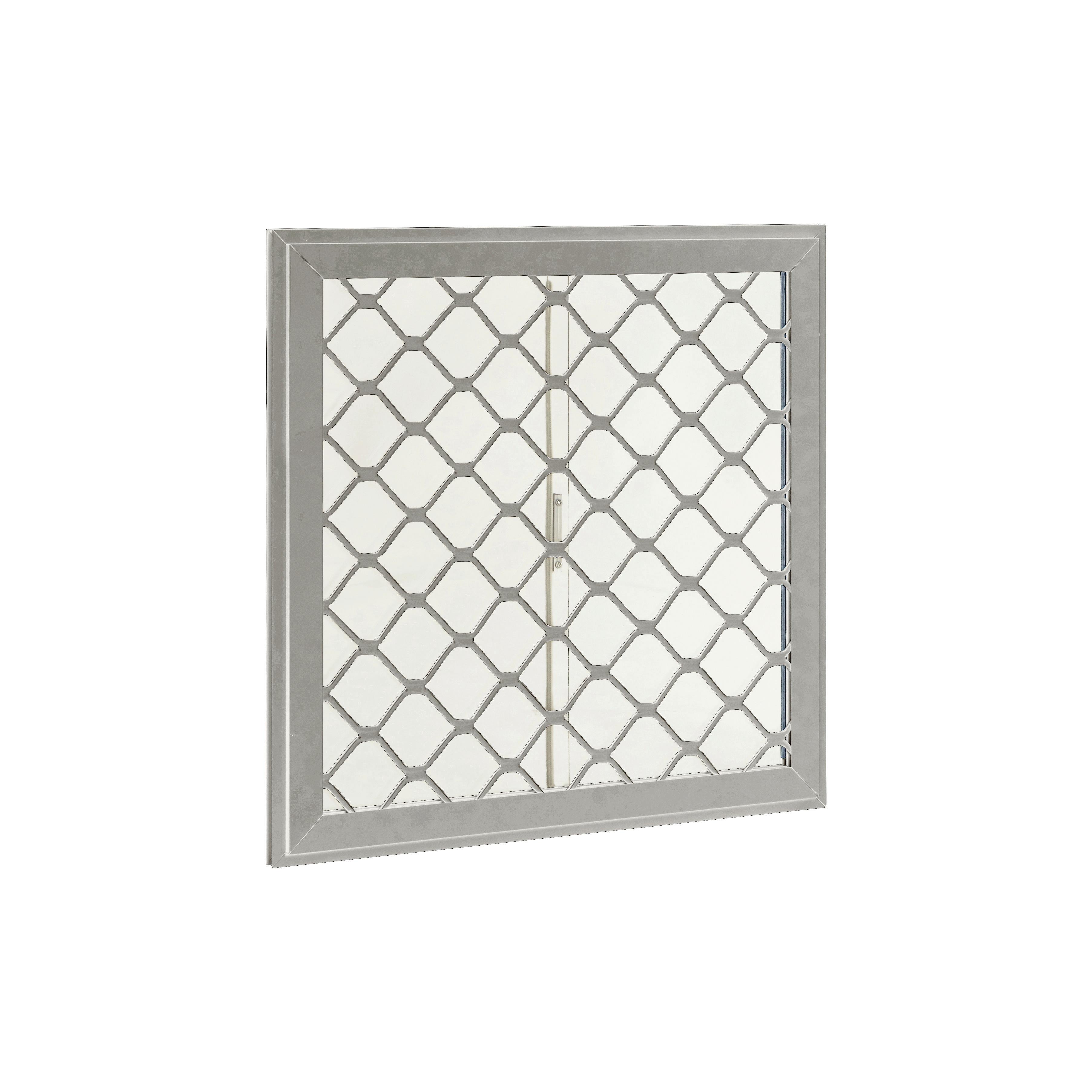 Gerätehaus Fenster Kit 1 - Silberfarben, Basics, Metall (62/20/62cm)