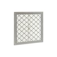 Gerätehaus Fenster Kit 1 - Silberfarben, Basics, Metall (62/20/62cm)