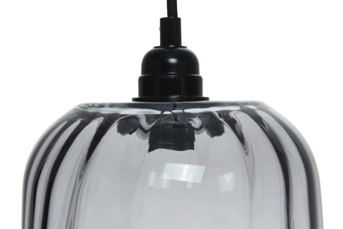 Hängeleuchte Gloria H: 27,5 Cm 1-Flammig - Grau, Trend, Glas (18/27,5/18cm) - Kayoom