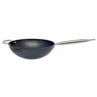 WOK CLASSIC - čierna/strieborná, Konventionell, kov (30/9cm) - Mömax