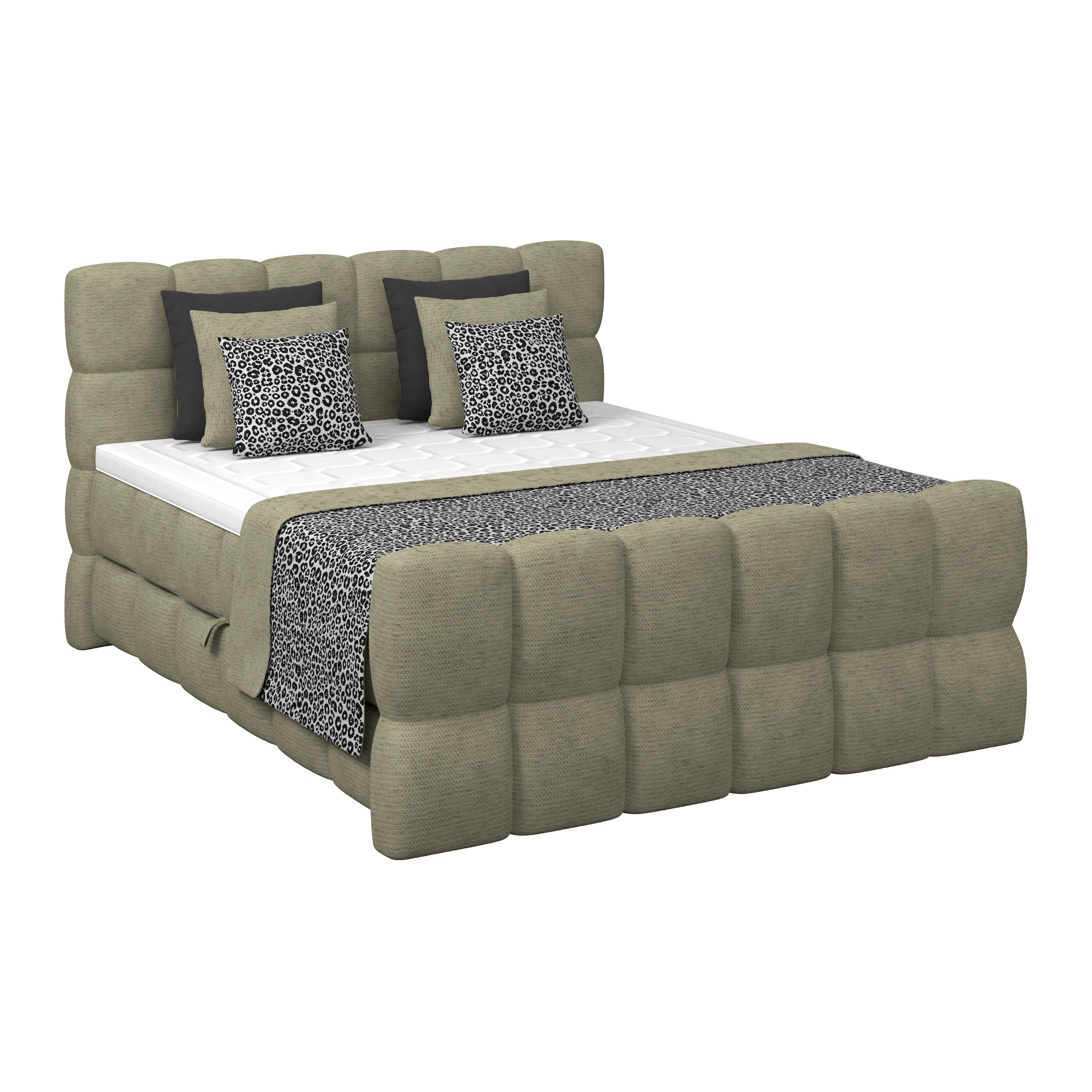 Boxspringbett Brisbane inkl. Bettkasten 160x200