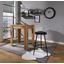 Barhocker Pub Schwarz - Schwarz, MODERN, Textil/Metall (43/77/45cm) - Ombra Barhocker Pub Schwarz - Schwarz, MODERN, Textil/Metall (43/77/45cm) - Ombra