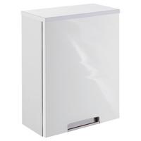 Hängeschrank Mit 1 Tür Mars B. 33 cm Weiß - Weiß, MODERN, Holzwerkstoff (33,0/46,5/16,5cm) - MID.YOU