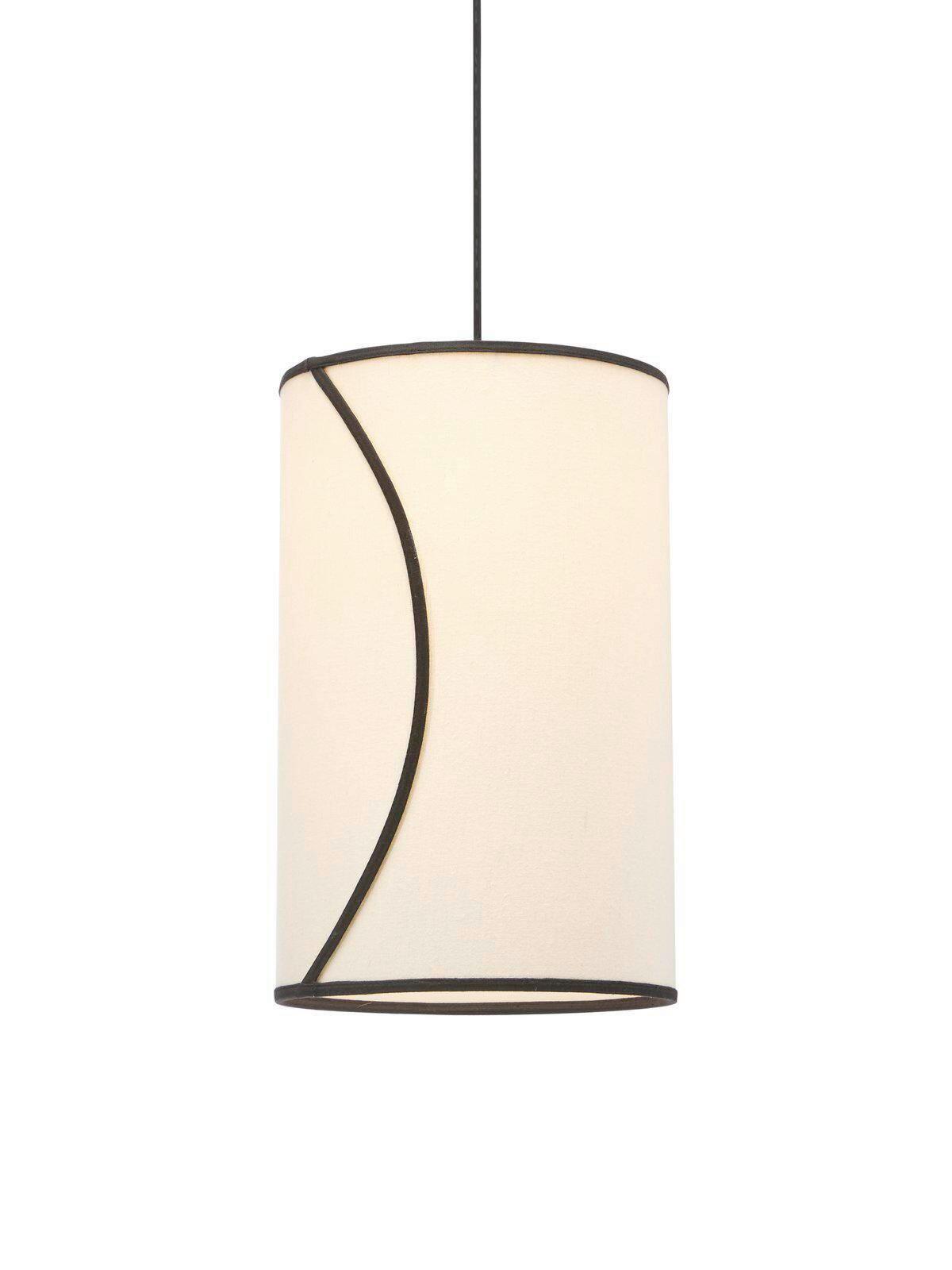 HÄNGELEUCHTE 2930-110-BT02 AVA - Weiß, Basics, Textil (30/45cm) - PR Home