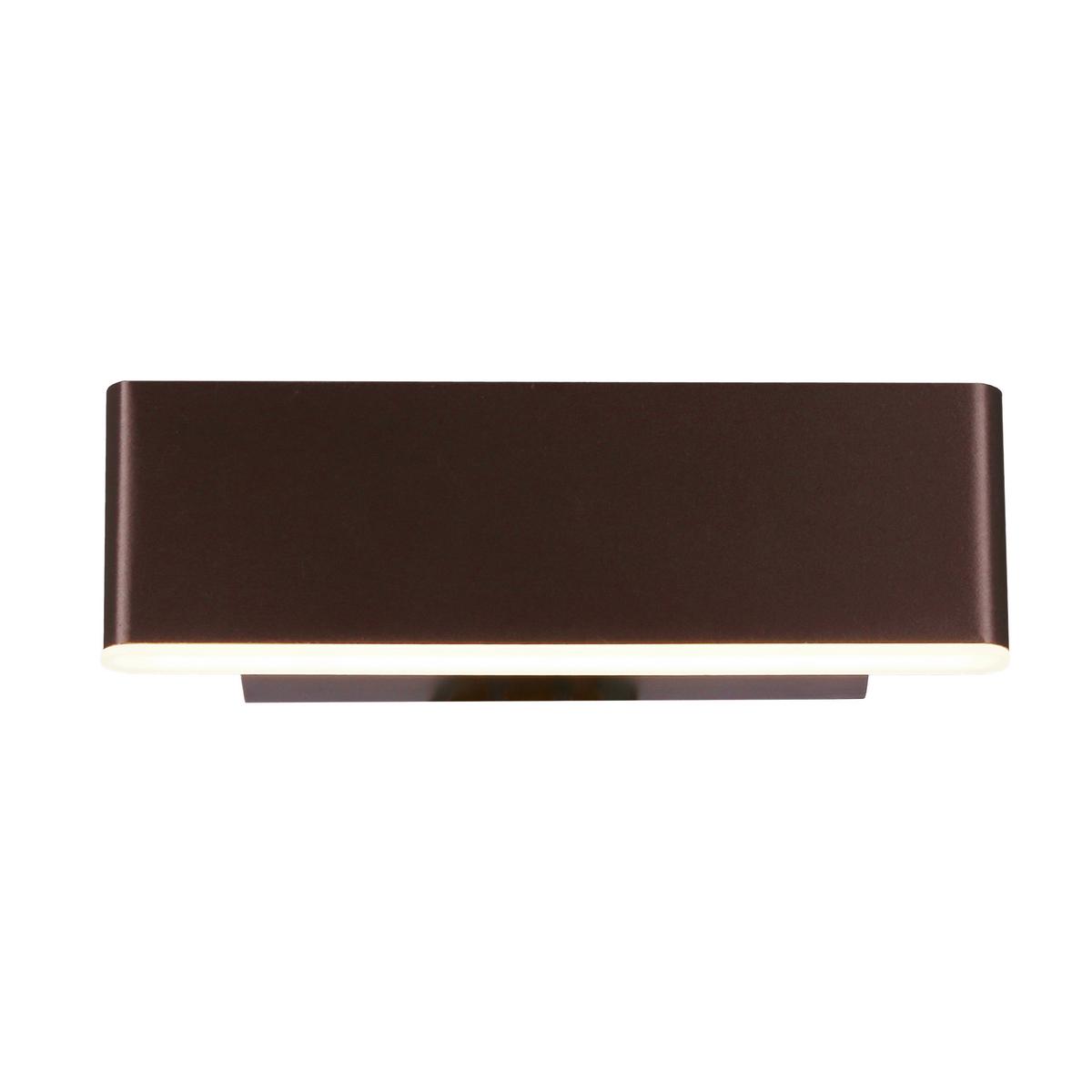 Wandleuchte 21-75505 Nicoletta - Braun, Design, Kunststoff/Metall (21/7/6cm)