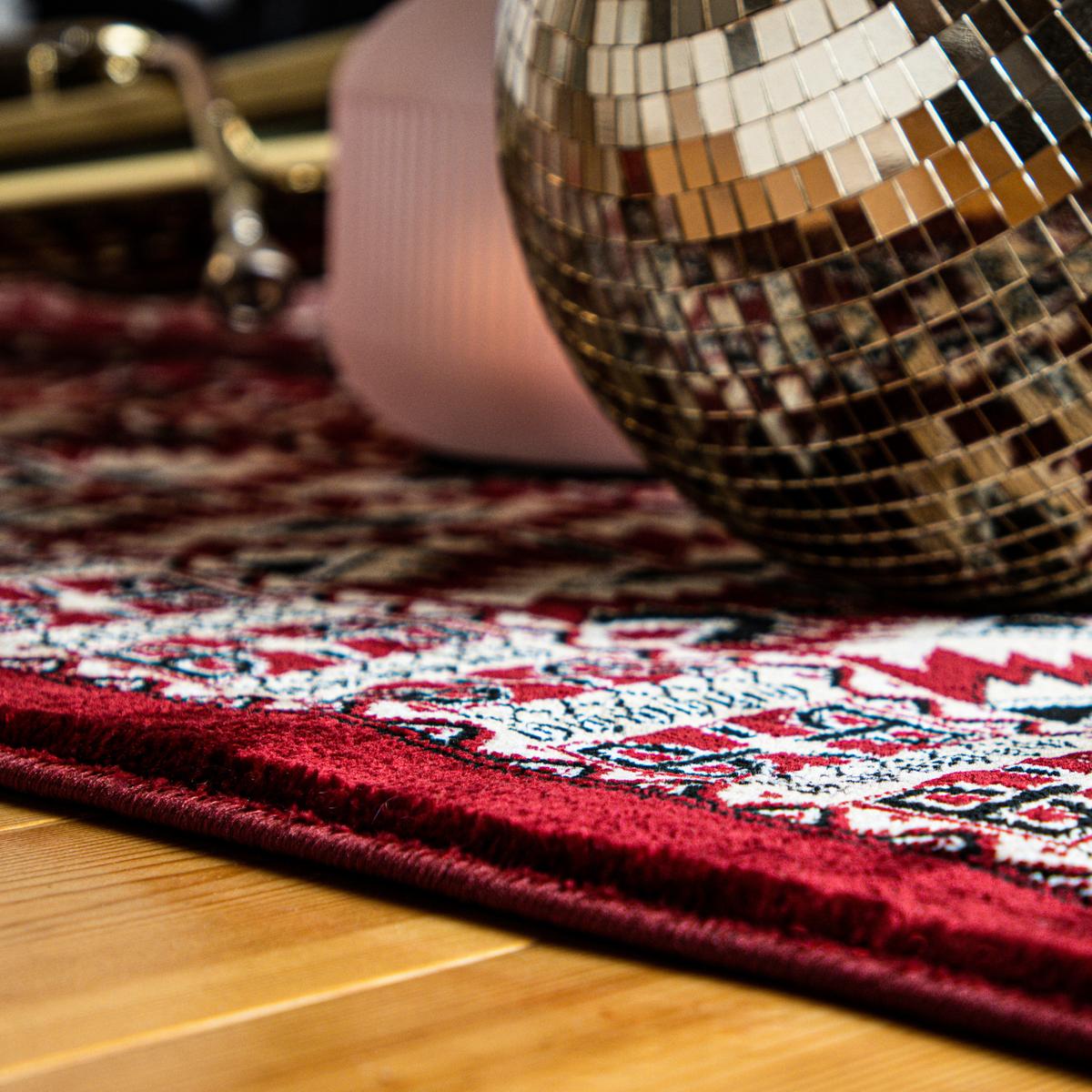 Orientteppich My Adriana 883 - Rot, KONVENTIONELL, Textil (80/150cm) - Obsession