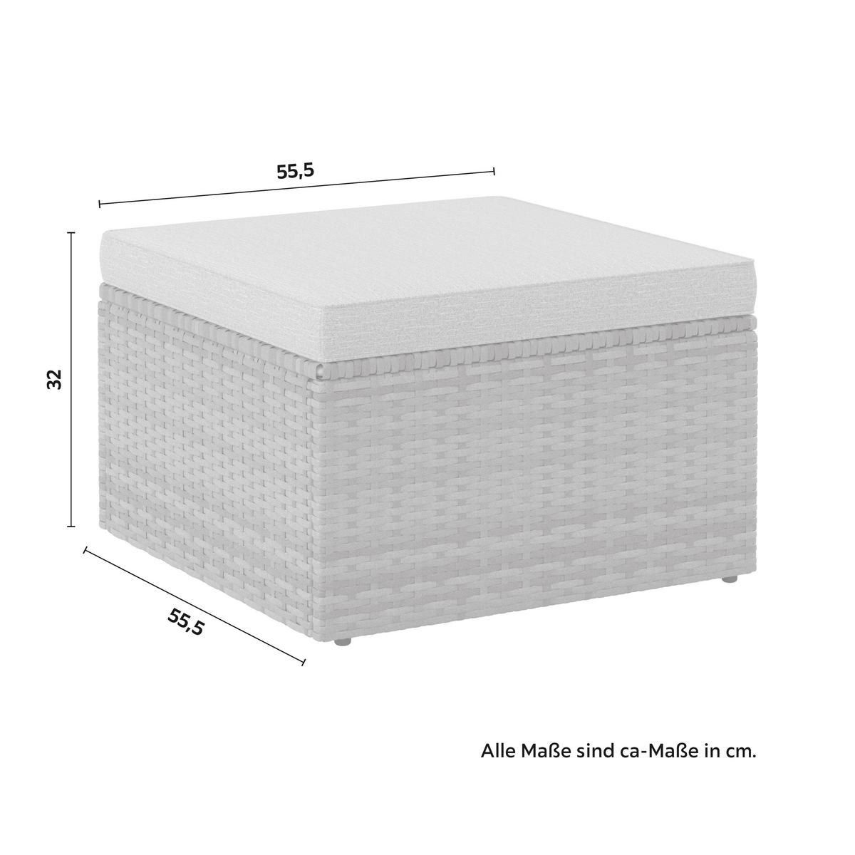 ZAHRADNÍ SADA HENRY - šedá/hnědá, Natur, kov/plast (124/65/70cm) - Mömax