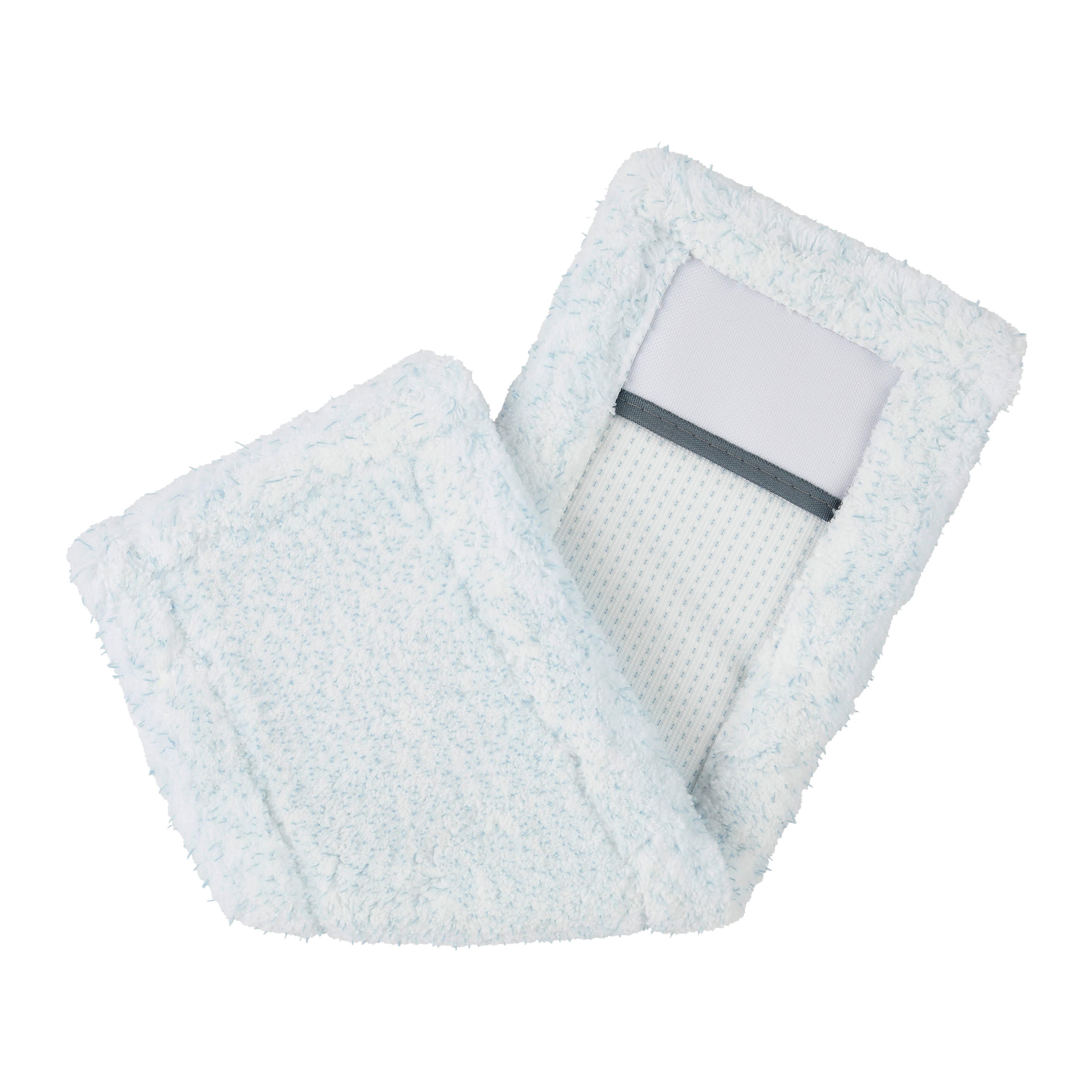 Potah na mop Paula - bílá/tyrkysová, Konvenční, textil (17/4/27cm) - Mömax