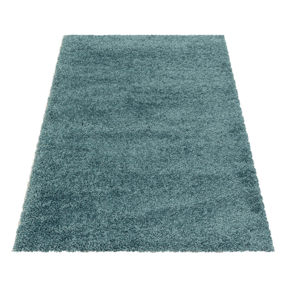 Teppich Läufer Hellblau Sydney 3000 80x250 cm - Hellblau, Basics, Textil (80/250cm)