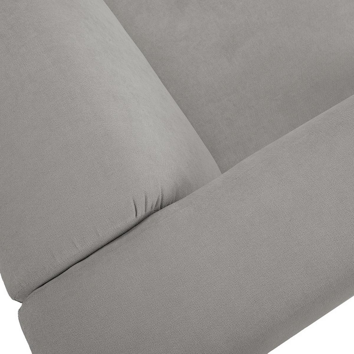 Ecksofa Bolt, Grau B: 255x160 cm - Grau, MODERN, Textil (255/160cm) - Trendmanufaktur