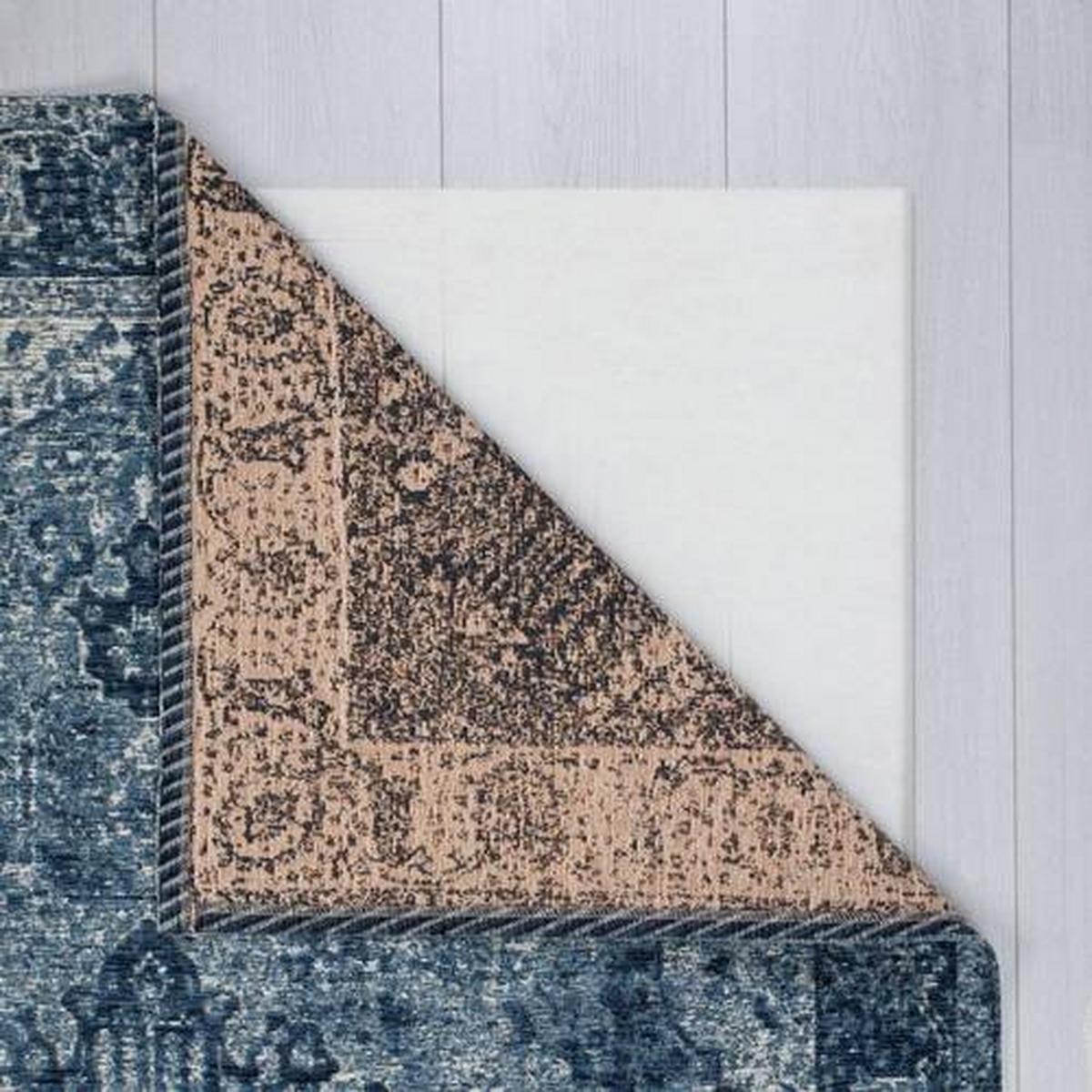Vintage-Teppich Antique Blau B: 155 cm - Blau, Basics, Textil (155/230cm)