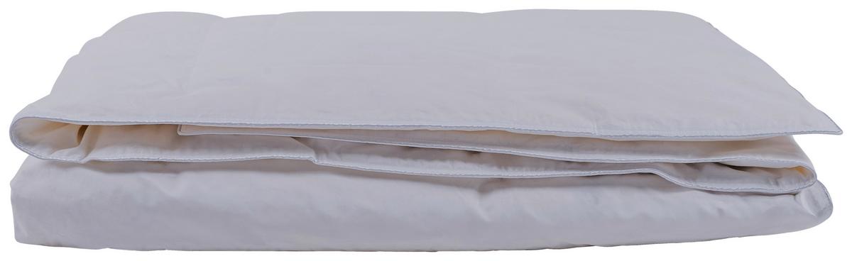Přikrývka Donna, 135-140/200cm, bílá - bílá, textil (135/140/200cm) - Modern Living
